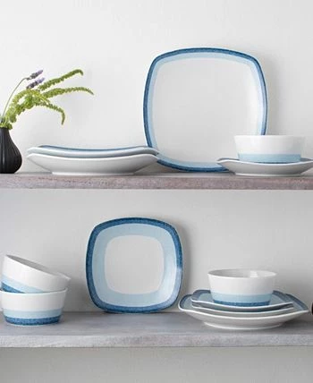 Noritake Colorscapes Layers 12 Piece Square Dinnerware Set - Image 6
