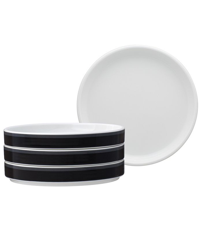 Noritake ColorStax Stripe Small Plates, Set Of 4 3 Noritake ColorStax Stripe Small Plates, Set Of 4