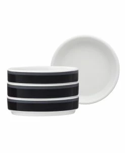 Noritake ColorStax Stripe Mini Plates, Set Of 4