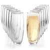 Martha Stewart Collection 12-Pc. Stemless Flutes Set, Created For Macy's -VilleroyBoch shop 2129234 fpx