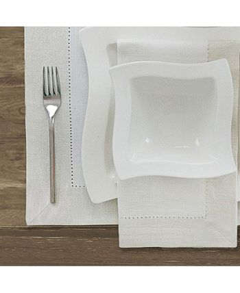 New Wave Metallic Border Linen Placemat, Set Of 4, 14 X 20 Villeroy & Boch New Wave Metallic Border Linen Placemat, Set Of 4, 14 X 20 -VilleroyBoch shop