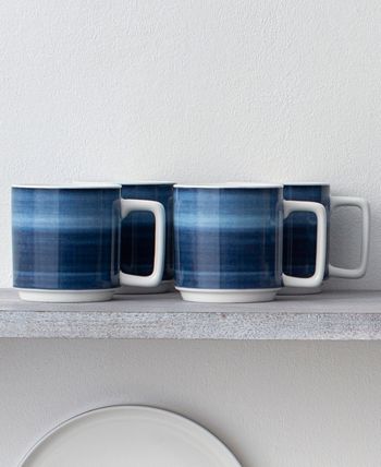 Noritake ColorStax Ombre Stax 5.25 Mugs, Set Of 4 8 Noritake ColorStax Ombre Stax 5.25 Mugs, Set Of 4 - Image 6