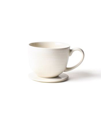 Signature White Footed Mug Coton Colors Signature White Footed Mug -VilleroyBoch shop