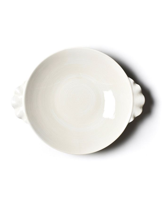 Signature White Ruffle Pasta Bowl Coton Colors Signature White Ruffle Pasta Bowl -VilleroyBoch shop
