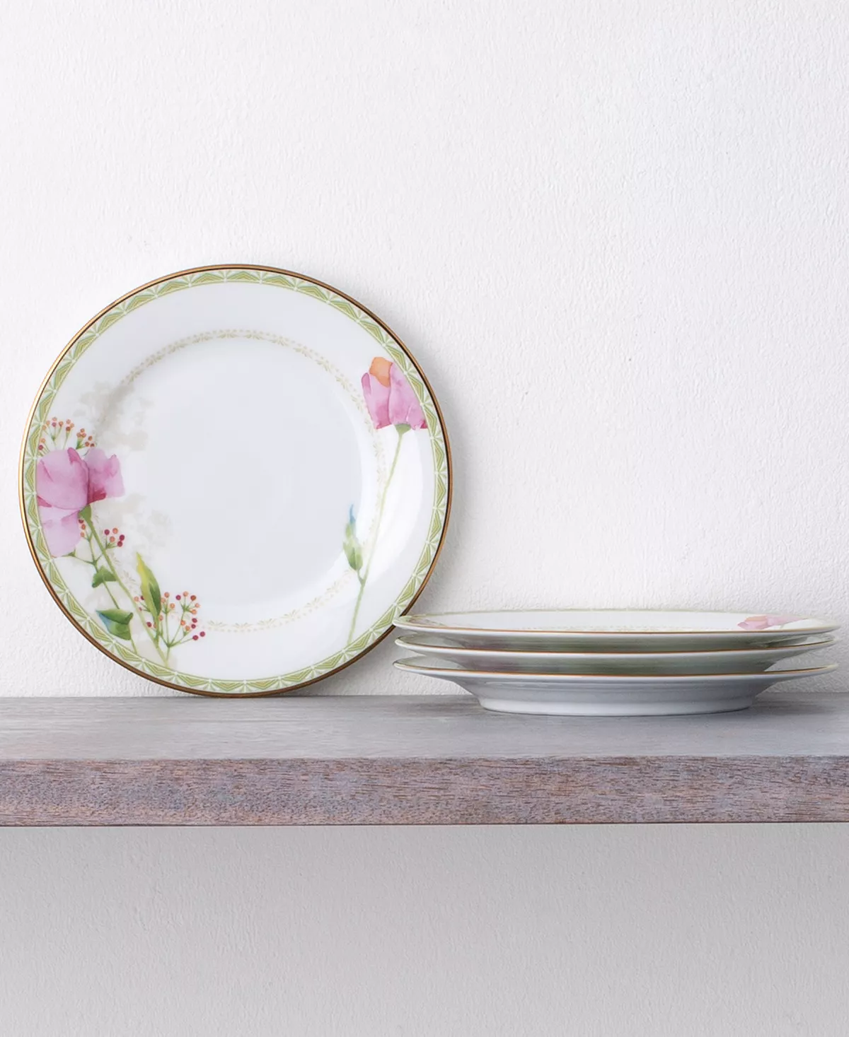 Noritake Poppy Place 6.25 Bread Butter, Set Of 4 - Image 2