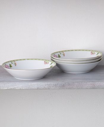 Poppy Place 12 Oz Soup Bowls 4 Piece Set, 7.5 Noritake Poppy Place 12 Oz Soup Bowls 4 Piece Set, 7.5 -VilleroyBoch shop