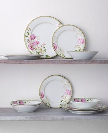Poppy Place 12 Oz Soup Bowls 4 Piece Set, 7.5 Noritake Poppy Place 12 Oz Soup Bowls 4 Piece Set, 7.5 -VilleroyBoch shop