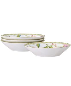 Noritake Poppy Place 4 Oz Fruit Bowls 4 Piece Set, 5.5