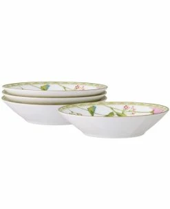Noritake Poppy Place 4 Oz Fruit Bowls 4 Piece Set, 5.5