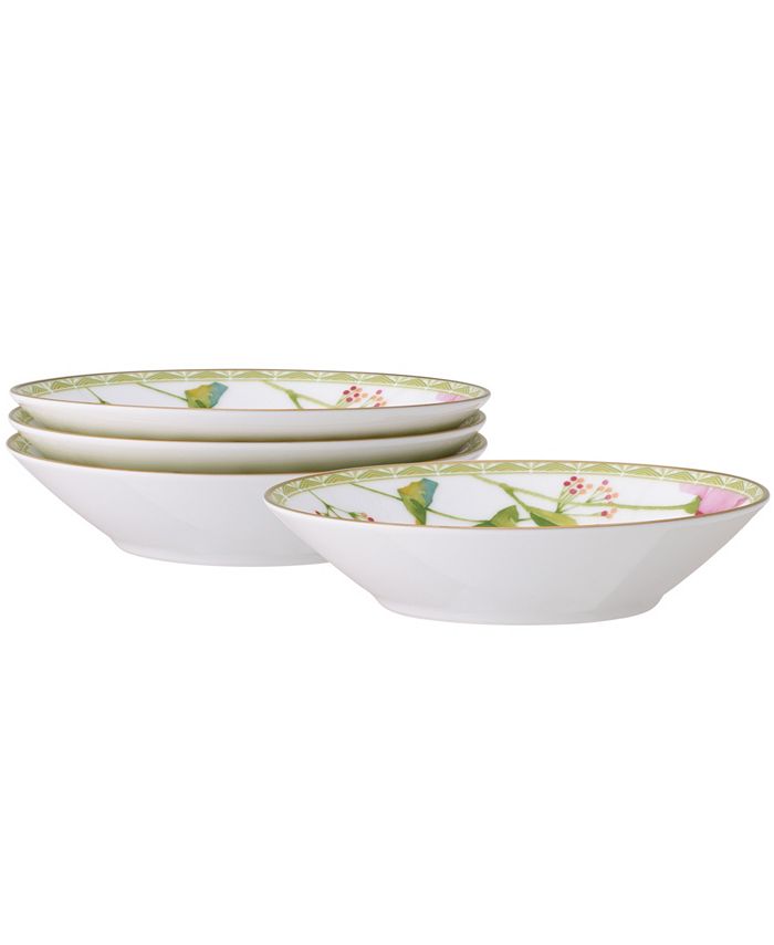 Noritake Poppy Place 4 Oz Fruit Bowls 4 Piece Set, 5.5 3 Noritake Poppy Place 4 Oz Fruit Bowls 4 Piece Set, 5.5