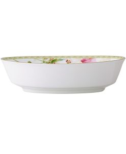 Noritake Poppy Place 32 Oz Oval Vegetable Bowl, 9.75