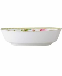 Noritake Poppy Place 32 Oz Oval Vegetable Bowl, 9.75
