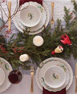 Lenox French Perle Berry Holiday Dinnerware Collection