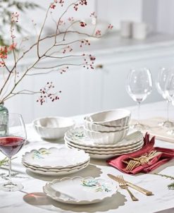Lenox French Perle Berry Holiday All Purpose Bowls Set, Set Of 4 -VilleroyBoch shop 21694143 fpx