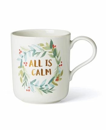 Lenox French Perle Berry Holiday Mug Set, 4 Piece - Image 2