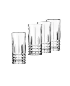 Godinger Royce Highball Glasses Set, 4 Pieces