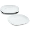 The Cellar Basics Soft Square Salad Plates, Set Of 4, Created For Macy's