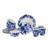 Godinger Beautiful Floral Dinner Plates, Salad Plates, Bowls And Mugs Set, 16 Piece -VilleroyBoch shop 21946594 fpx