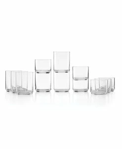 Lenox Tuscany Classics Stackable Tall And Short Glasses Set, 12 Piece