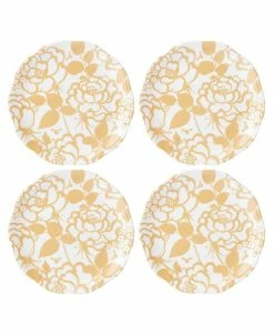 Lenox Butterfly Meadow Cottage Accent Plate Set, Set Of 4