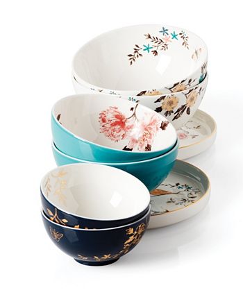 Sprig Vine Luna Nesting Dinnerware Set, 8 Piece Lenox Sprig Vine Luna Nesting Dinnerware Set, 8 Piece -VilleroyBoch shop