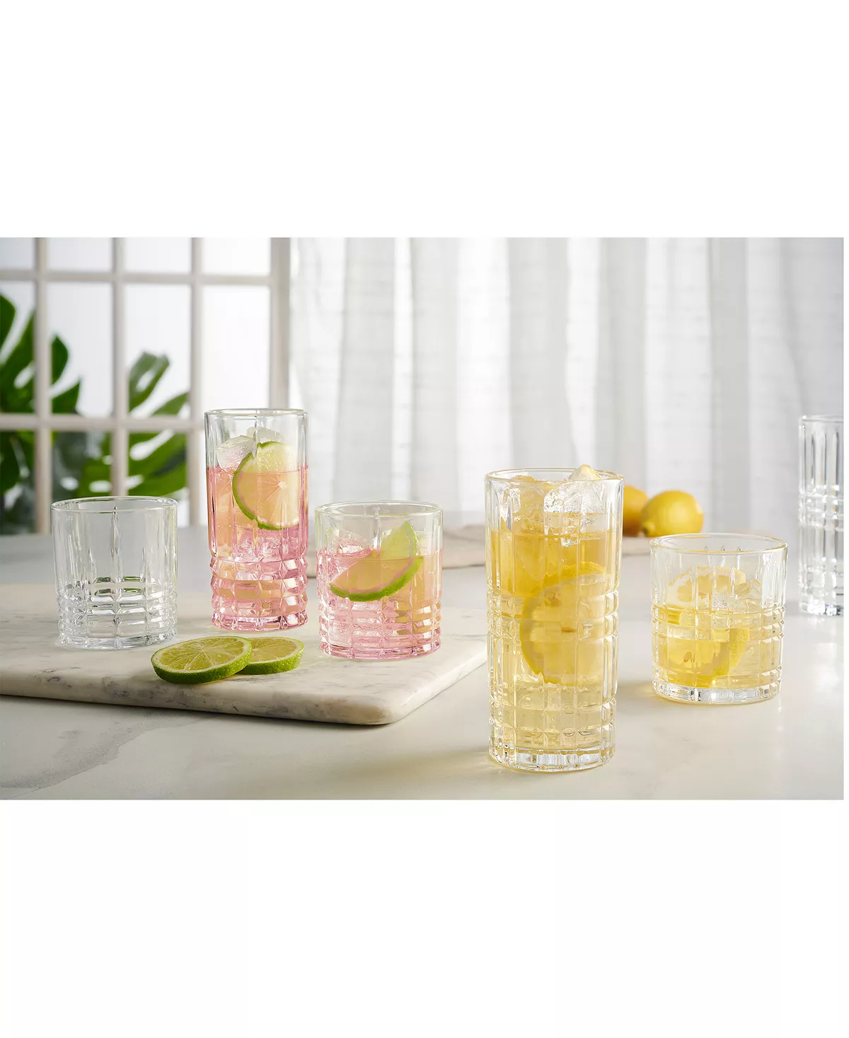 Godinger Boundary Double Old-Fashioned Glasses Set, 4 Pieces - Image 3