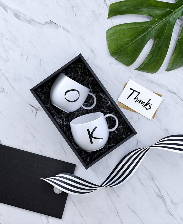 CLOSEOUT! Porcelain Letter Mug Villeroy & Boch CLOSEOUT! Porcelain Letter Mug -VilleroyBoch shop