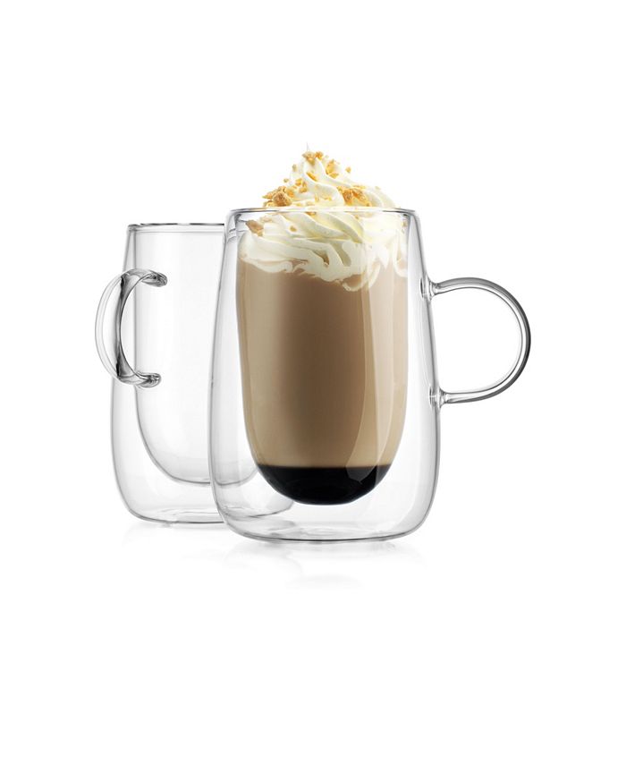 Double Wall 2-Piece Latte Cup Set, 10 Oz Godinger Double Wall 2-Piece Latte Cup Set, 10 Oz -VilleroyBoch shop