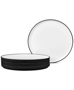 Noritake Colortex Stone Stax Dinner Plates, Set Of 4