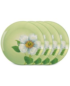 Noritake Colorwave Floral Accent Plates, Set Of 4