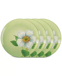 Noritake Colorwave Floral Accent Plates, Set Of 4