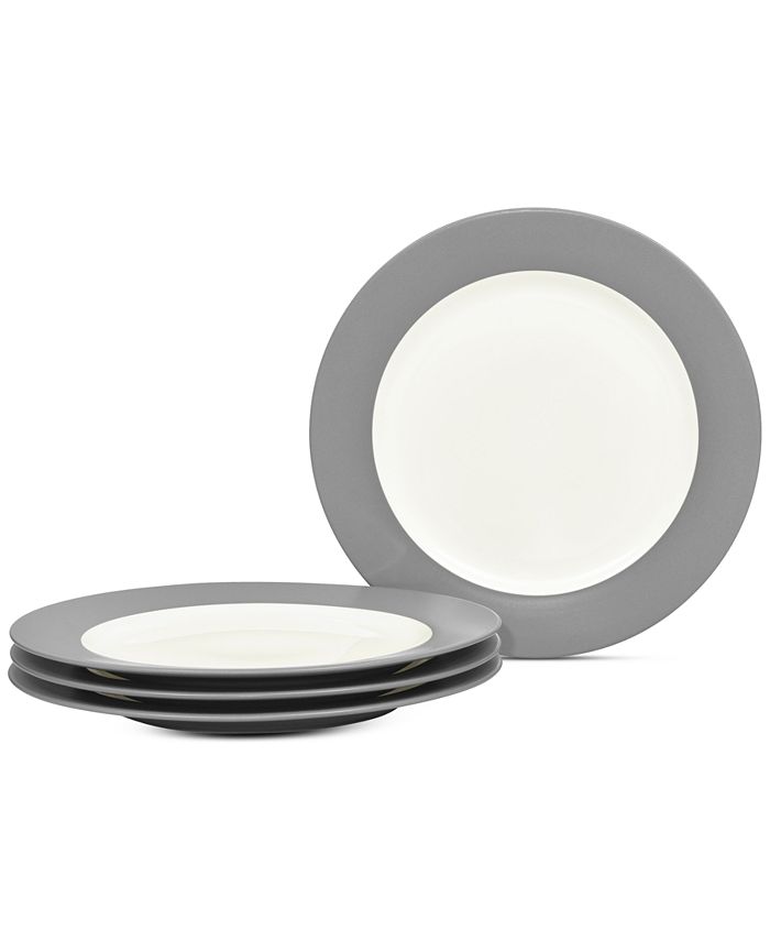 Noritake Colorwave Rim Salad Plates, Set Of 4 3 Noritake Colorwave Rim Salad Plates, Set Of 4