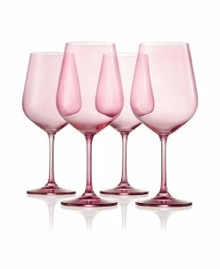 Godinger Sheer Stemmed Wine Glasses, Set Of 4