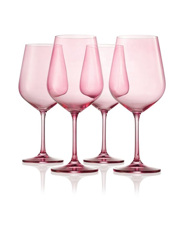 Godinger Sheer Stemmed Wine Glasses, Set Of 4 3 Godinger Sheer Stemmed Wine Glasses, Set Of 4