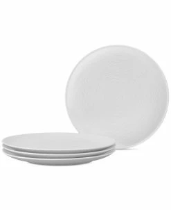 Noritake Swirl Coupe Dinner Plates, Set Of 4
