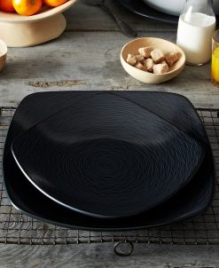 Noritake Swirl Square Dinner Plates, Set Of 4 -VilleroyBoch shop 22294779 fpx