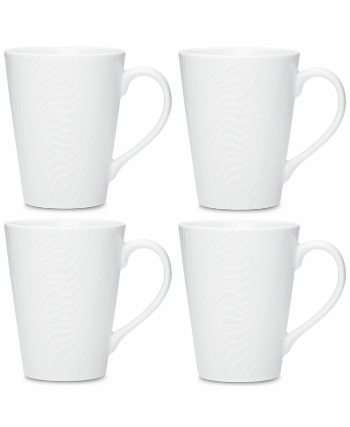 Noritake Dune Mugs, Set Of 4