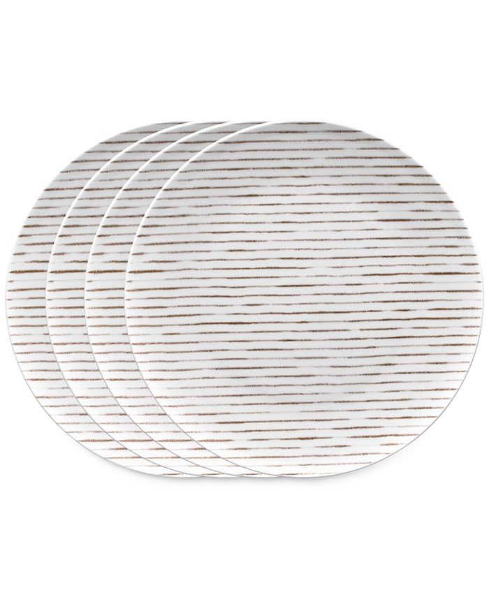 Hammock Stripes Coupe Dinner Plates, Set Of 4 Noritake Hammock Stripes Coupe Dinner Plates, Set Of 4 -VilleroyBoch shop