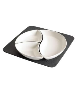 Villeroy & Boch New Wave Party Bowl Set, 4 Pieces