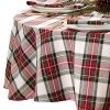 Elrene Christmas Classic Holiday Plaid Tablecloth, 70 X 70 2 Elrene Christmas Classic Holiday Plaid Tablecloth, 70 X 70 -VilleroyBoch shop 22307481 fpx