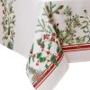 Elrene Winter Holiday Berry Fabric Tablecloth, 120 X 60 2 Elrene Winter Holiday Berry Fabric Tablecloth, 120 X 60 -VilleroyBoch shop 22307526 fpx