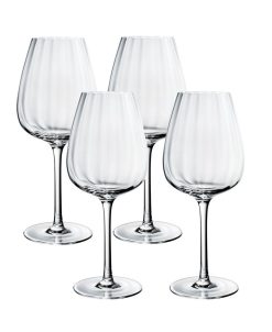 Villeroy & Boch Rose Garden Red Wine Glass, Set Of 4