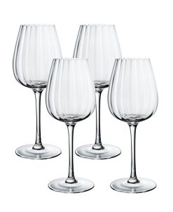 Villeroy & Boch Rose Garden White Wine Glass, Set Of 4