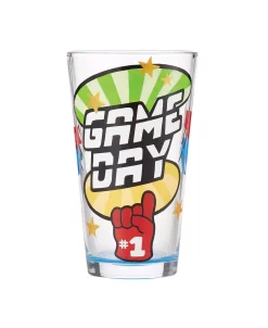 Enesco Lolita Game Day Pint Glass, 16 Oz