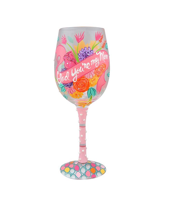 Lolita Glad You're My Mom Wine Glass, 15 Oz Enesco Lolita Glad You're My Mom Wine Glass, 15 Oz -VilleroyBoch shop
