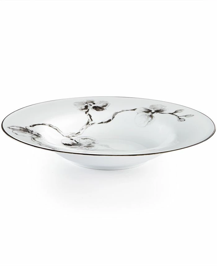 Michael Aram Dinnerware, Black Orchid Rim Soup Bowl