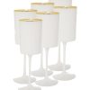 Classic Touch Square Shaped Wine Glasses With Rim 6 Piece Set, Service For 6 2 Classic Touch Square Shaped Wine Glasses With Rim 6 Piece Set, Service For 6 -VilleroyBoch shop 22455359 fpx
