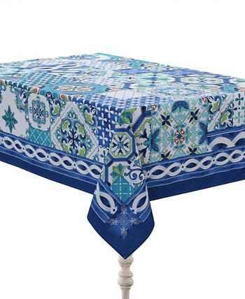 Callisto Tiles Tablecloth, 70 X 84 Laural Home Callisto Tiles Tablecloth, 70 X 84 -VilleroyBoch shop