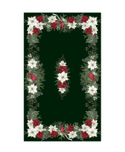 Laural Home Christmas Elegance Tablecloth, 70 X 120