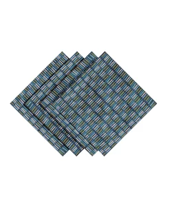 Laural Home Embellished Shells Set Of 4 Napkins, 20 X 20